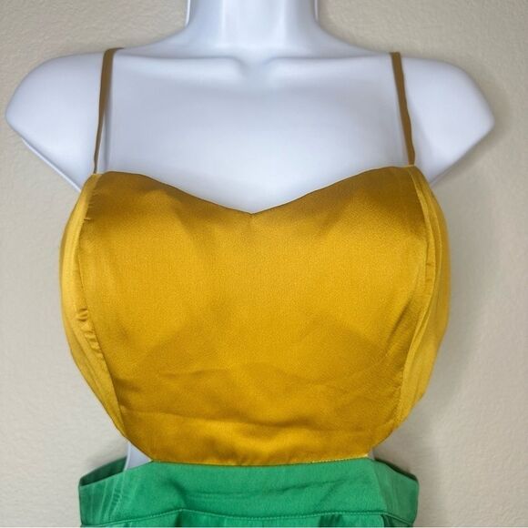 Ark & Co Yellow and Green Mini Dress - Picture 2 of 10